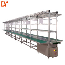 DY1128 Double Face Belt Conveyor System ESD LCD TV bench assembly line for industrial production